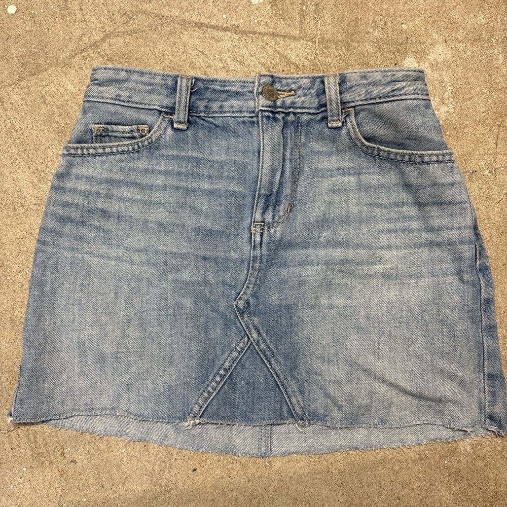 Hollister Blue Pencil Mini Skirt Casual